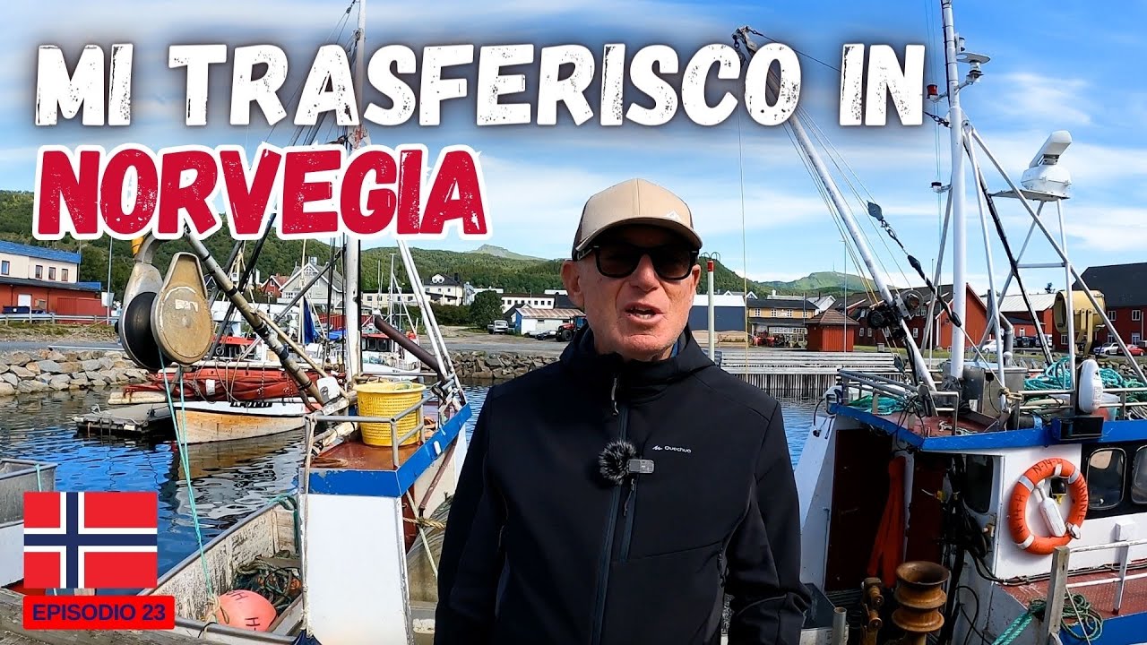 😮 Mi TRASFERISCO in  NORVEGIA 🇳🇴 / 🚐 Nord Europa in CAMPER 2024