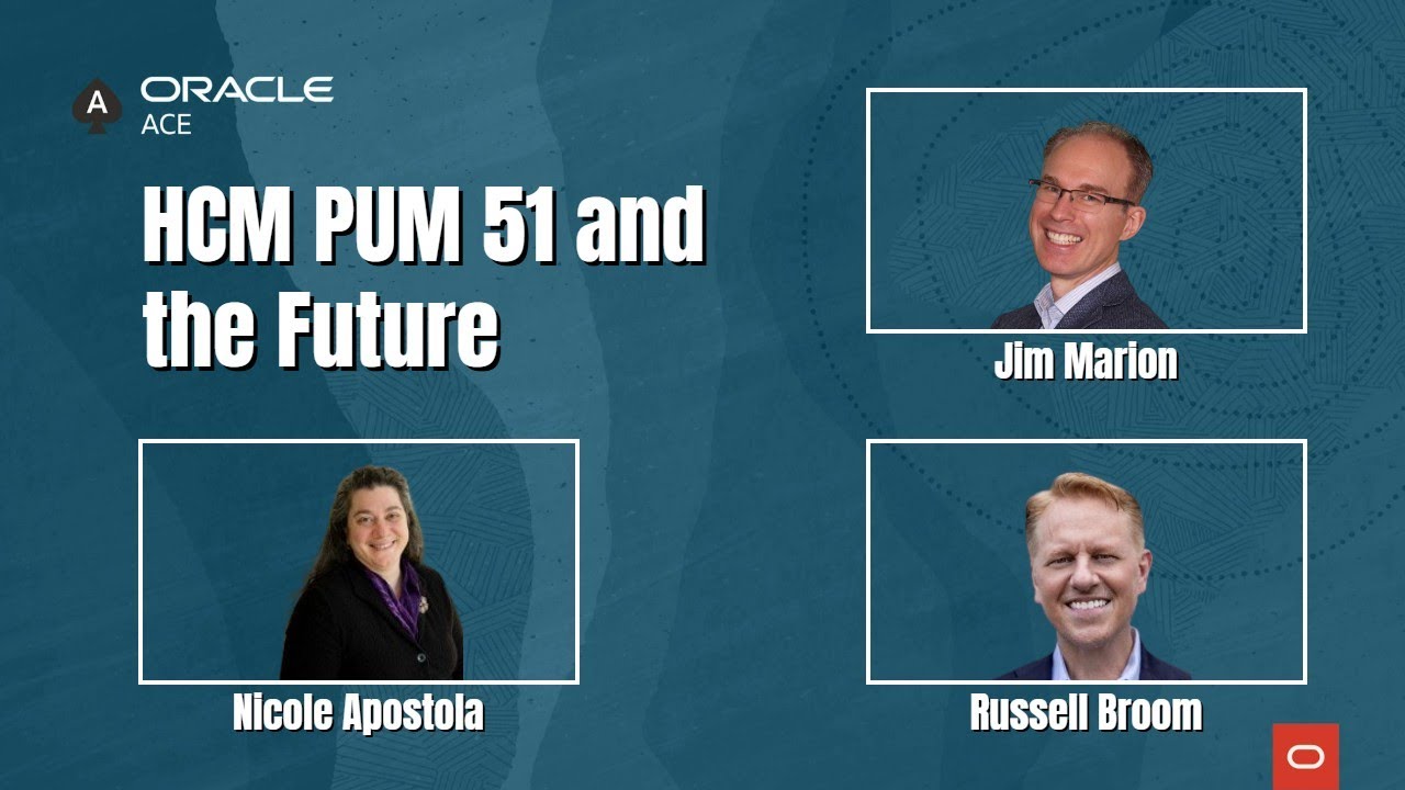 Oracle ACEs Discuss PeopleSoft HCM with Russell Broom