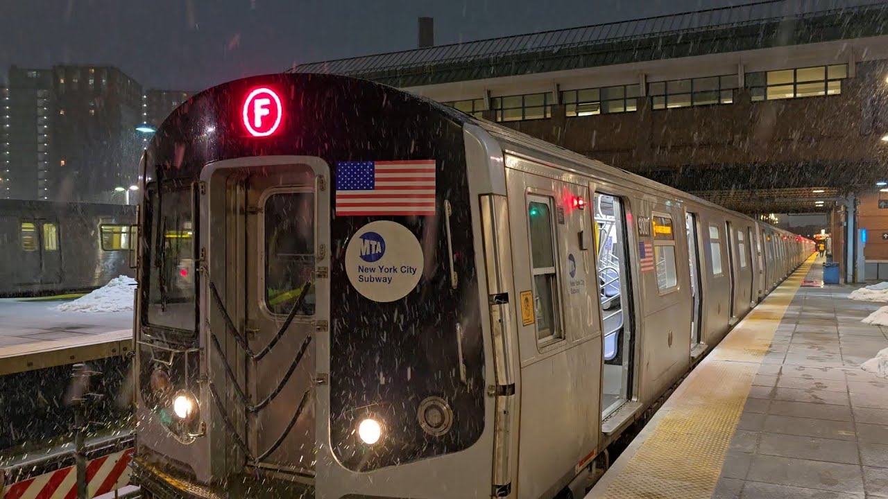 NYC Subway: R160B (F) Train Full Ride: Coney Island - Jamaica - 179 St via West End / Broadway Lcl