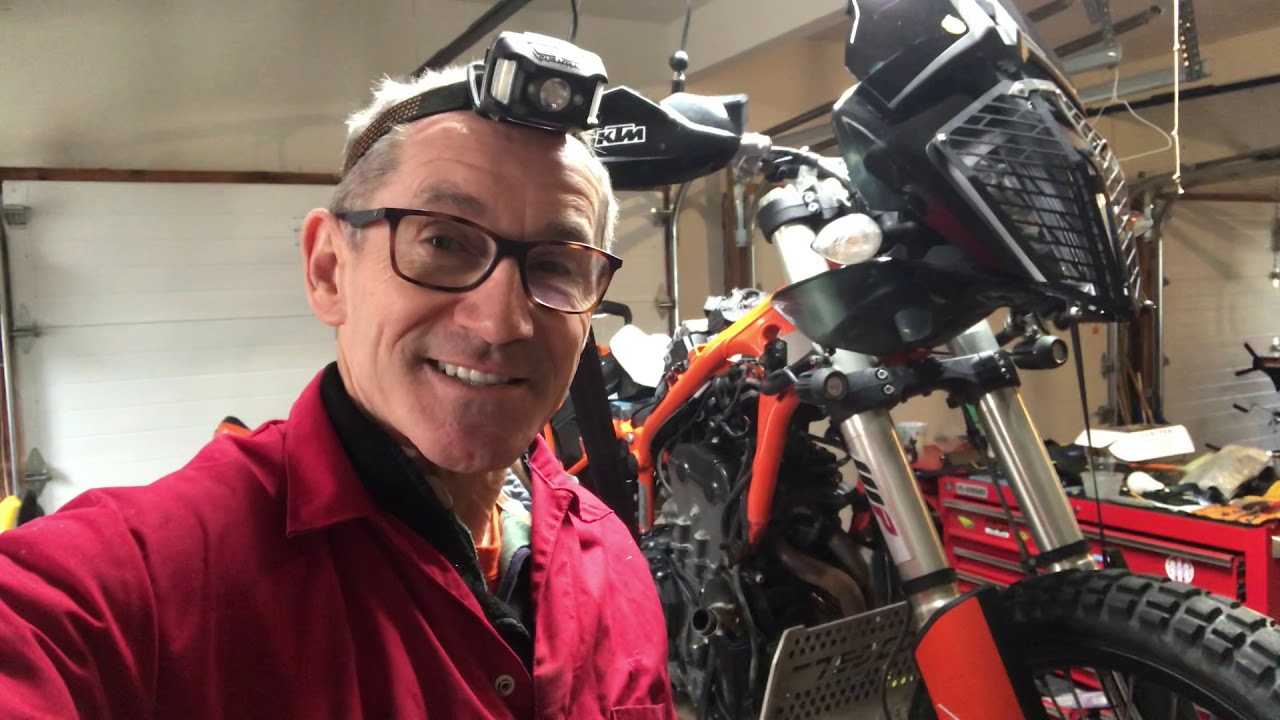 Whoa!  KTM 790 Adventure R coolant leak fix.  I was not expecting these issues.