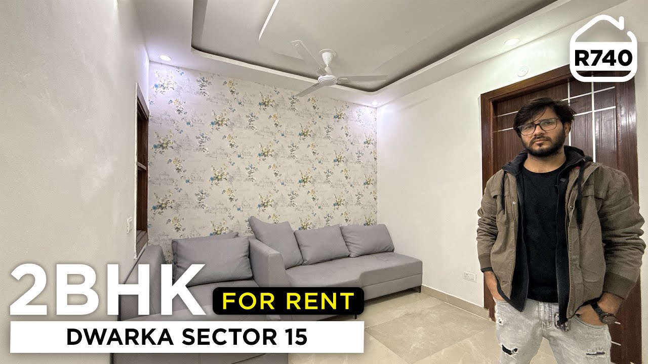 Brand New 2BHK Flat for rent with Lift & Car Parking in Dwarka Sector 15 | BRS SHOW R740