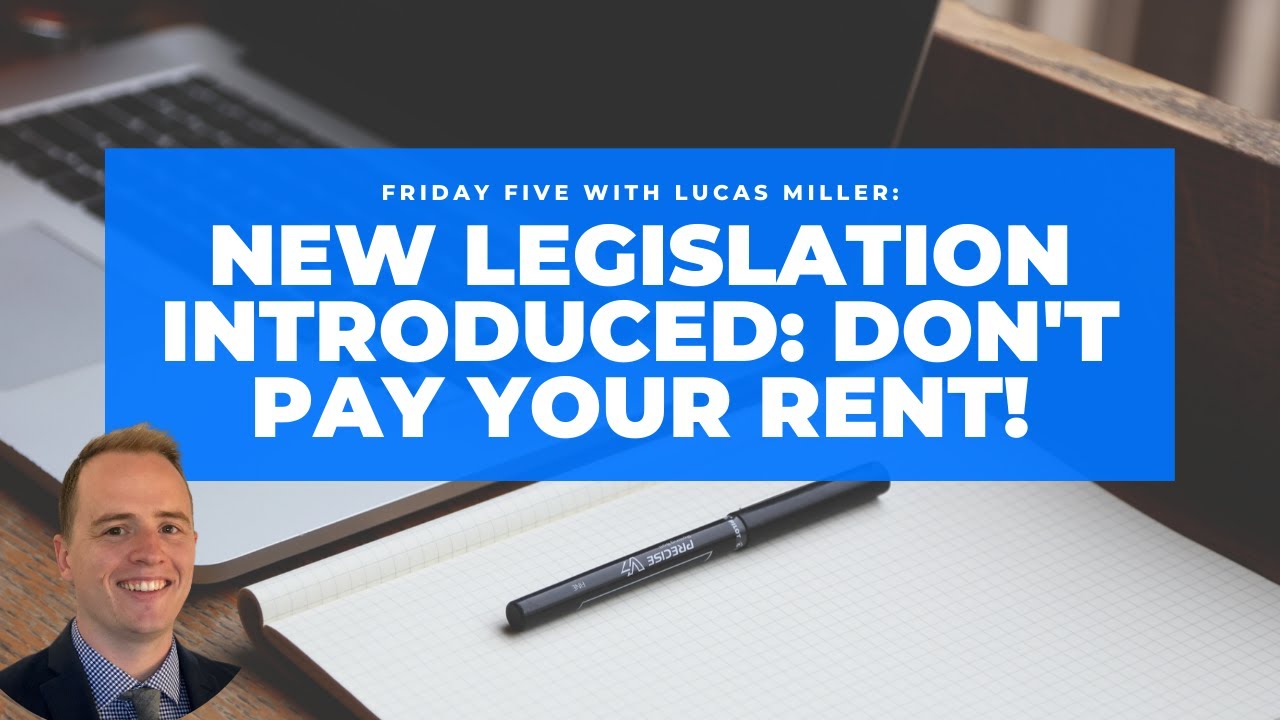 Friday Funny - You Don't Have To Pay Rent Anymore?