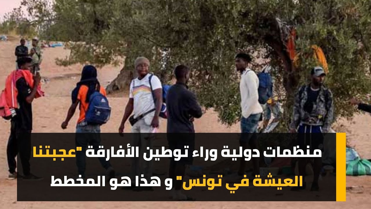منظمات دولية وراء توطين الأفارقة 