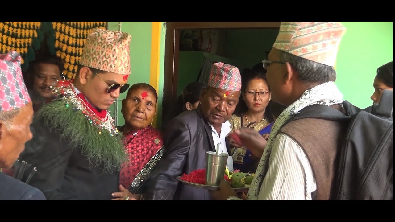 Ashok Weds Sheetal Part1,  Nepali style riti-riwaz ki shadi in Tikapur Nepal. Nepali Wedding
