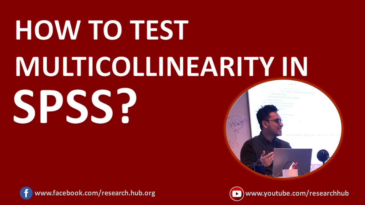 SPSS (19): Testing multicollinearity problem in regression analysis
