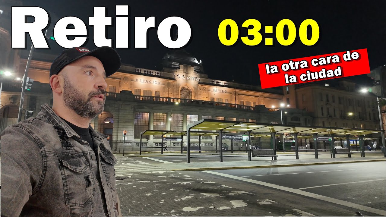 Barrio de RETIRO  de MADRUGADA