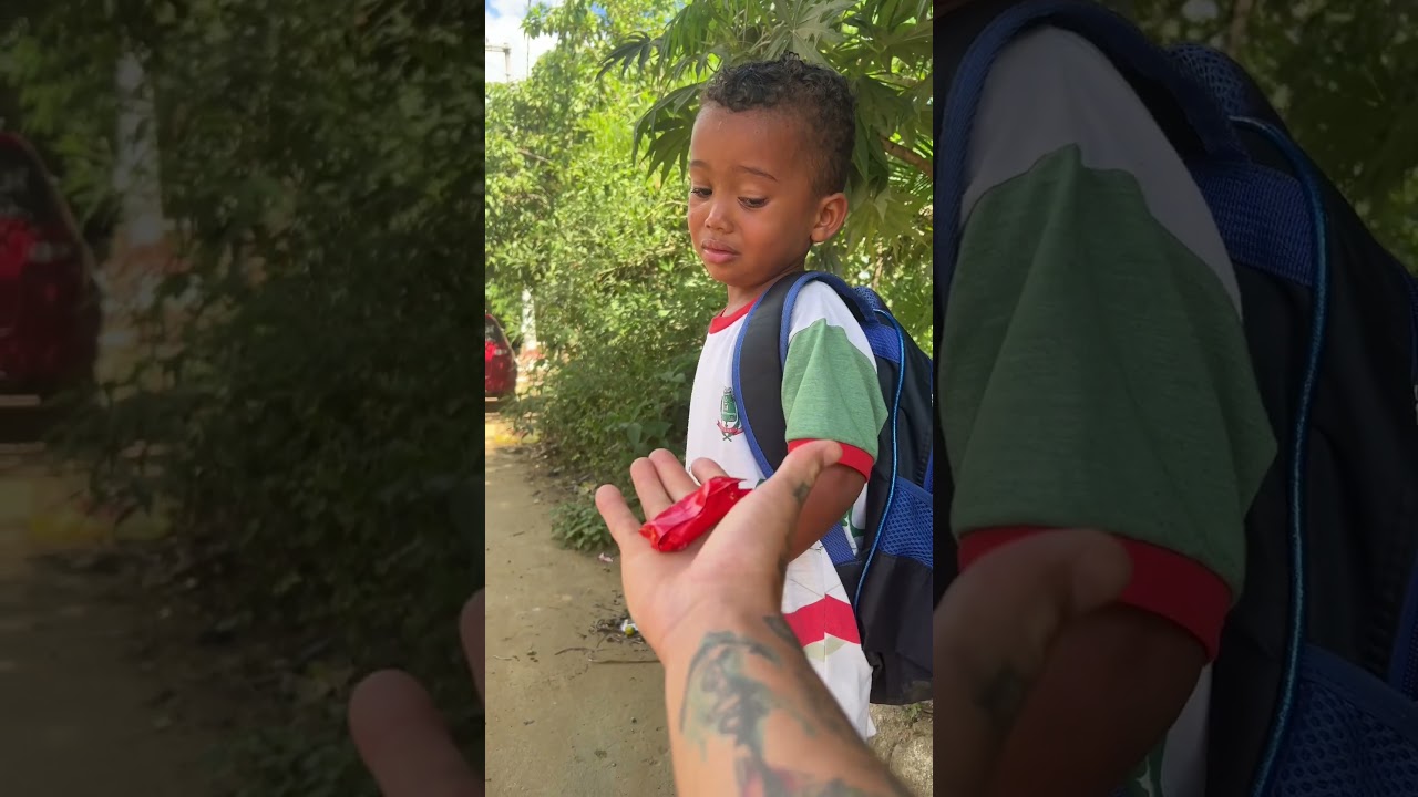 Ele estava chorando muito 🥺 