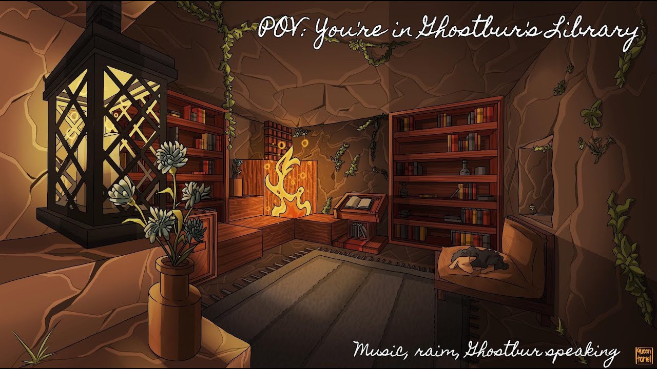 POV You're in Ghostbur's Library