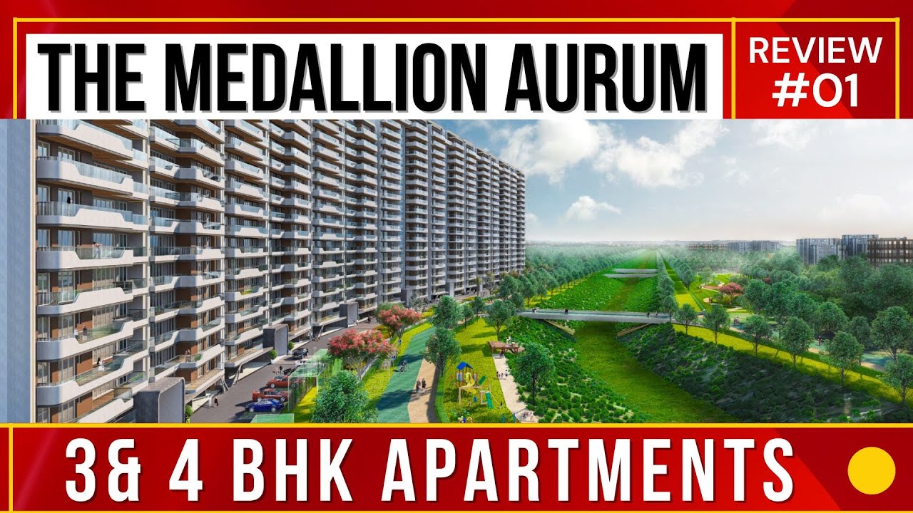 The Medallion Aurum Mohali | 3 & 4 BHK Luxury Apartments Review |  ☎️ 9810101017