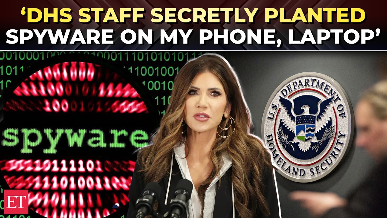 ‘My own STAFF SPIED on me!’: Noem drops bombshell, alleges DHS staff planted spyware on her devices