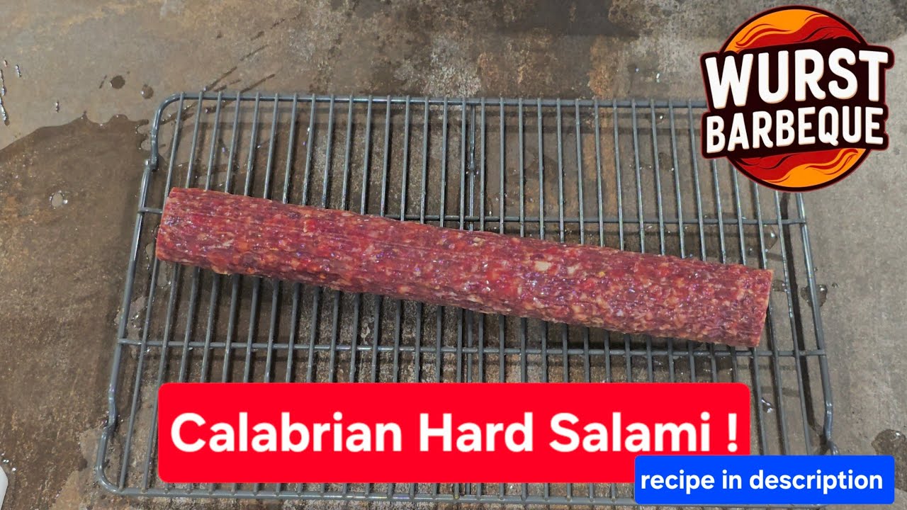 Calabrian Hard Salami - Amazing Flavor!