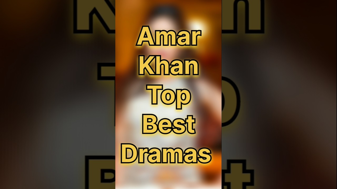 Amar Khan Top Best Dramas #shortsfeed #drama #pakistanidrama #drama2025 #danishtaimoor #arydigital