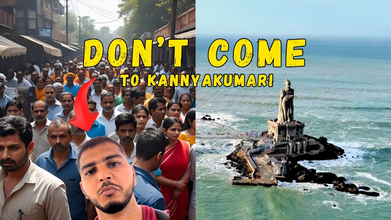 WORST DAY of my 100 Days 😓 Journey at Kanyakumari - India.  