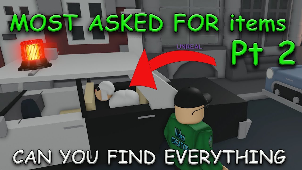 Самые востребованные предметы, часть 2. Сможете ли вы найти всё в Roblox?