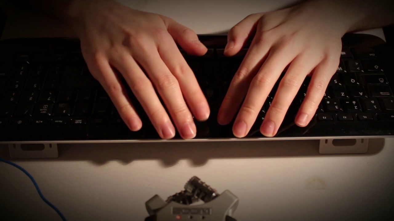 Le bruit relaxant du clavier [ ASMR fran&ccedil;ais ]
