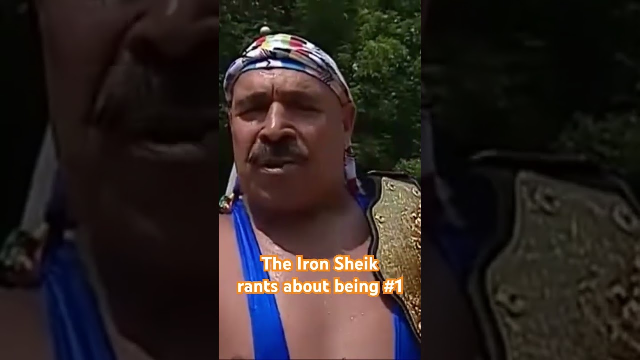 Iron Sheik NEVER SEEN BEFORE rant about being #1 #wrestling #hulkhogan #bobbacklund #jesseventura
