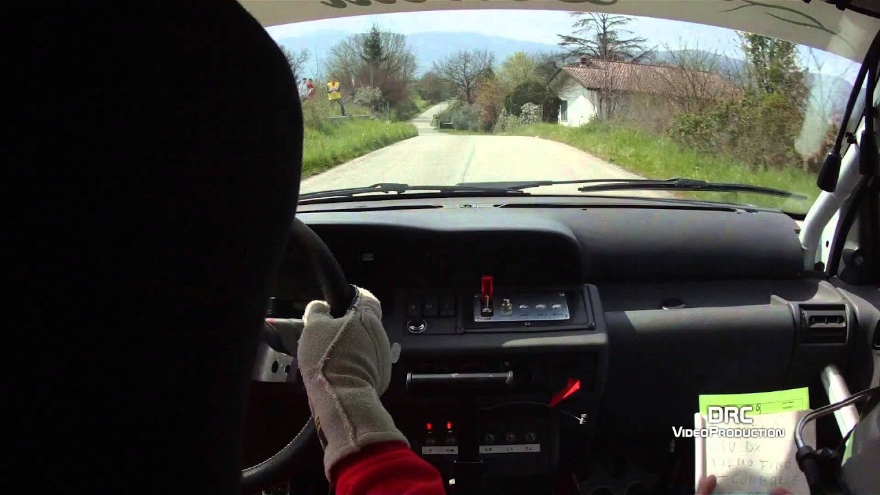 Cameracar Comico G. D'Avelli-Rinaldi Renault Clio Williams 2° Rally Terra di Argil Pofi 2014