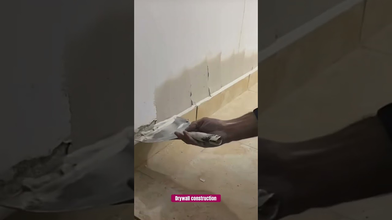 Water Damaged Wall Repair. Wall Paint Repair 