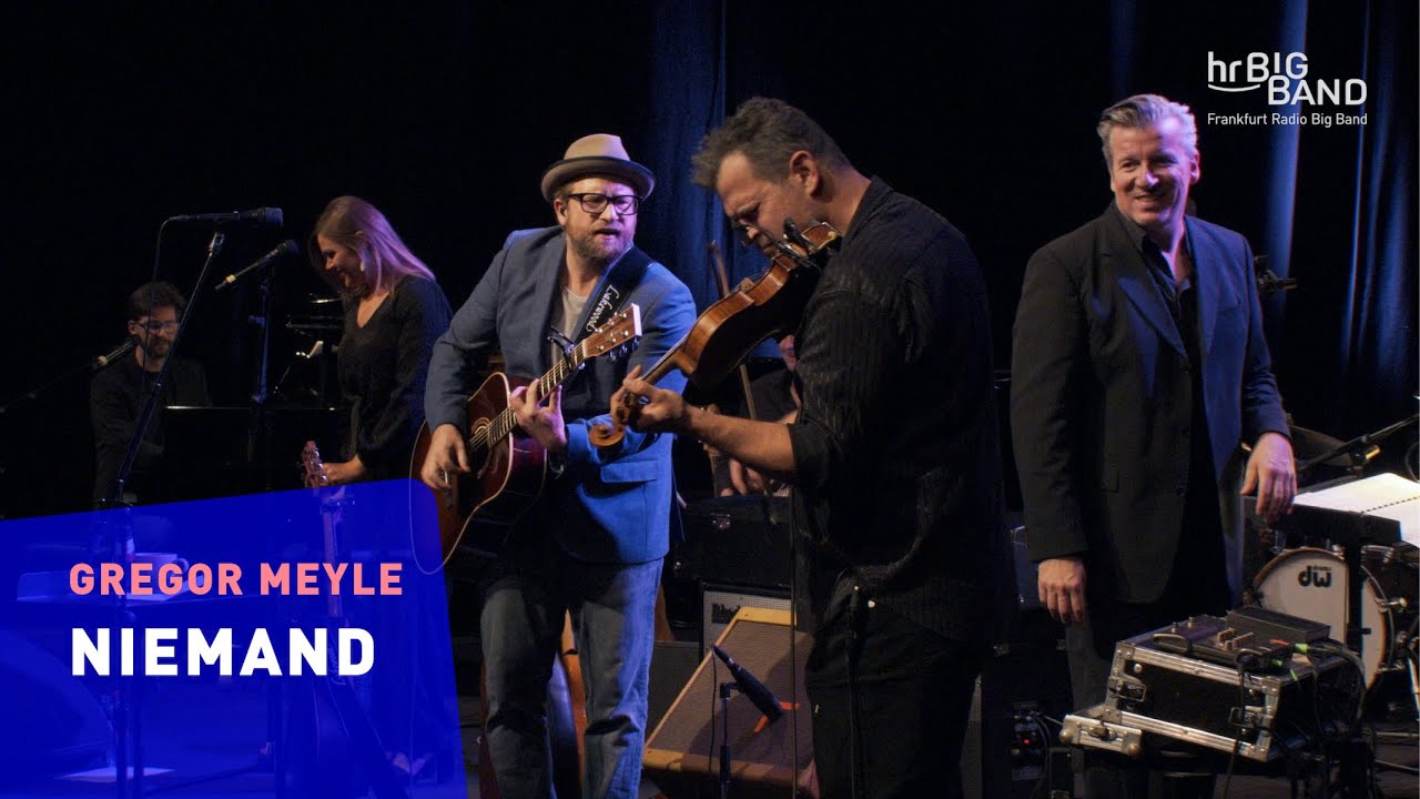 Gregor Meyle: "NIEMAND" | Frankfurt Radio Big Band | Das Pop-Abo