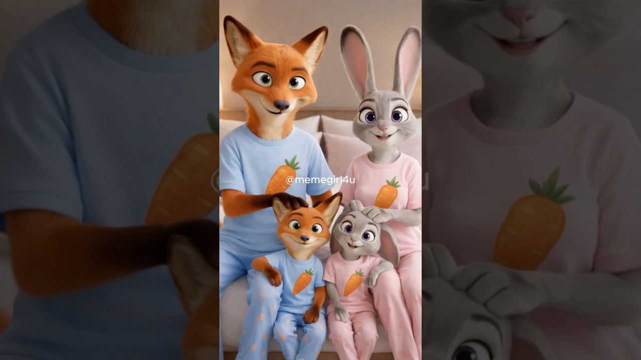 Атмосфера семейного уюта с животными 🐰🦊 Уютный ритм включен 🎶