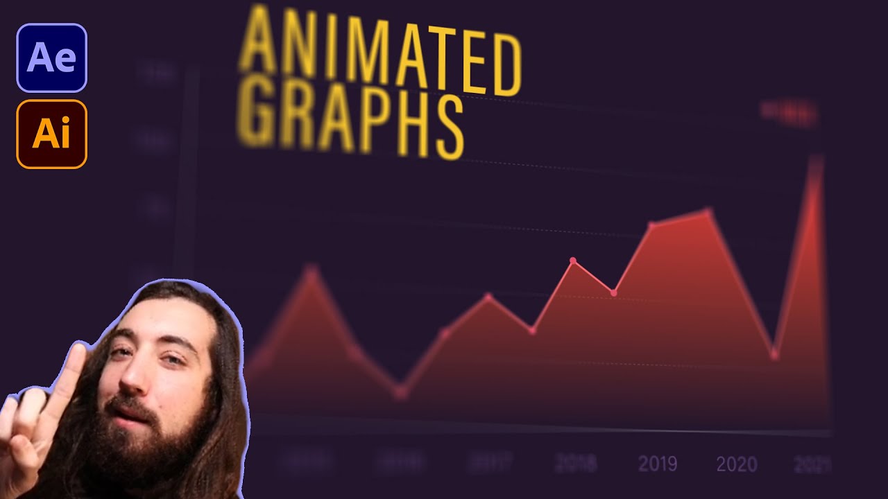 Amazing Animated Graphs - After Effects Lesson