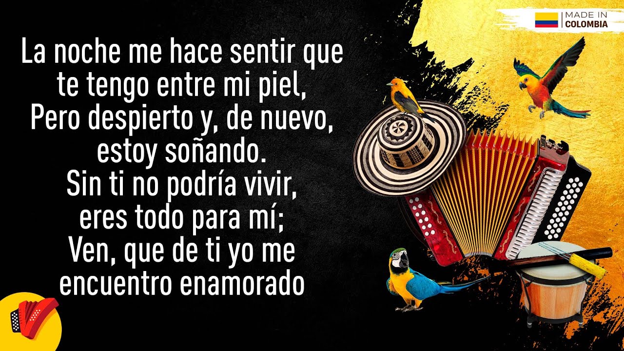 Te Daré Todo Lo Que Soy, Los Diablitos, Video Letra - Sentir Vallenato