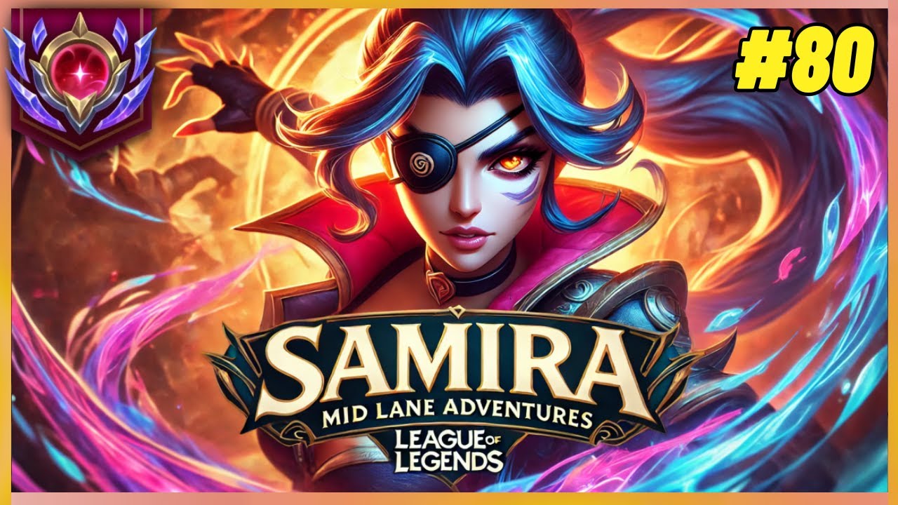Samira Mid Lane Adventures #80 | Ranked Samira Mid vs Diamond Kayle | Smart Rotations! Patch 14.23