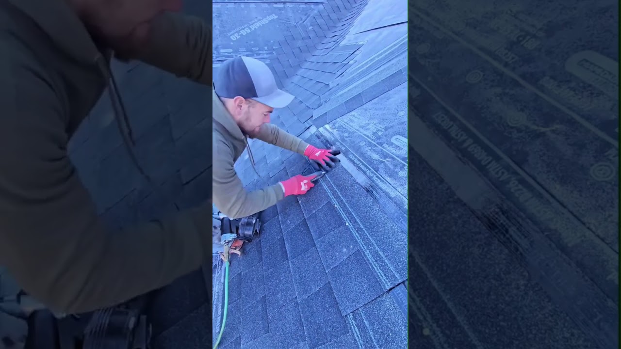 installing ridge like the pros