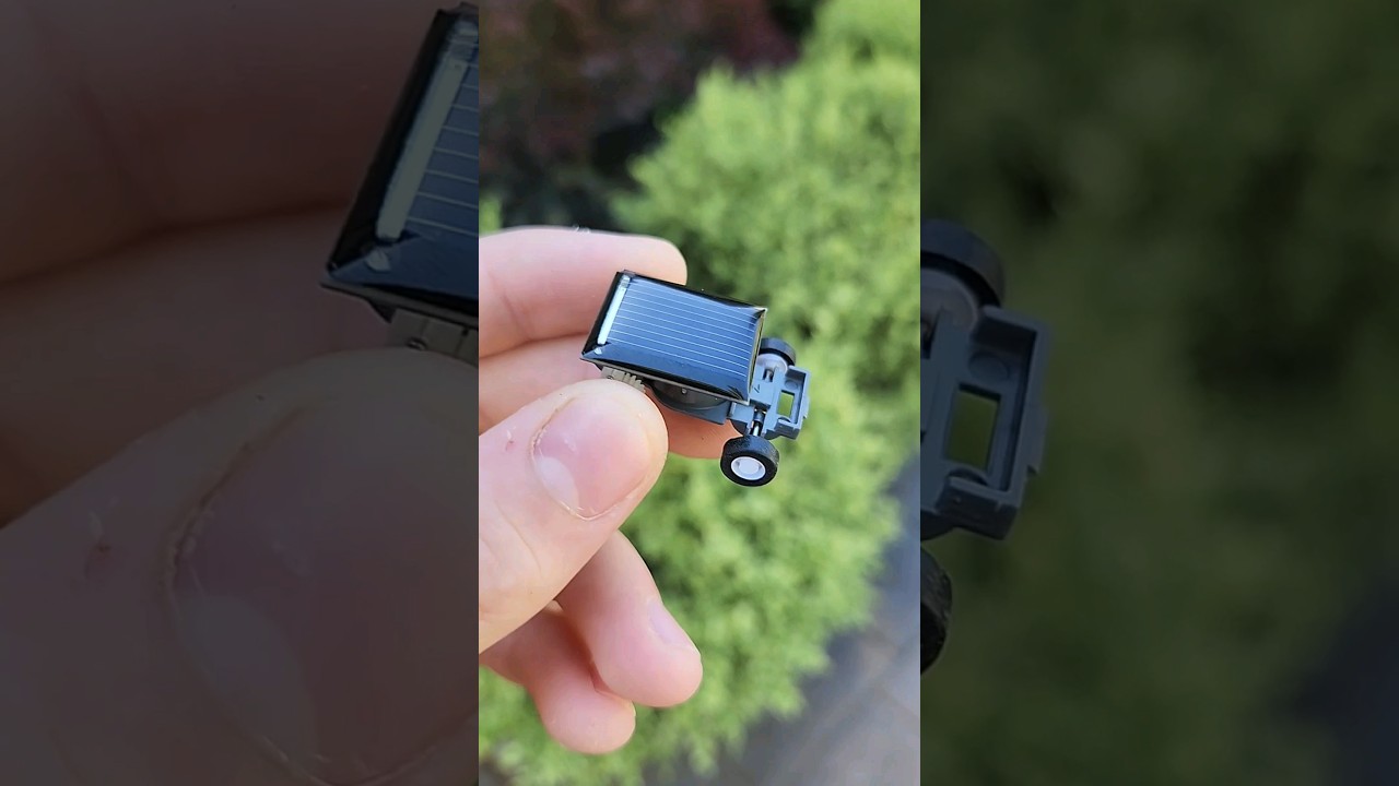 Testing SMALLEST Solar Powered Car In The WORLD 