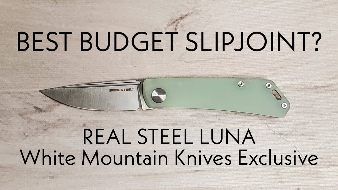 Best Budget Slipjoint? The Real Steel Luna Pocketknife (White Mountain Knives Exclusive)