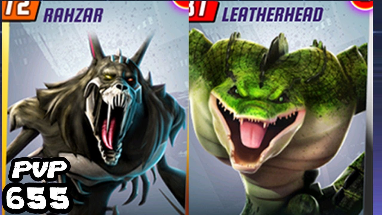 TMNT Legends PVP 655 (Leatherhead, Rahzar)