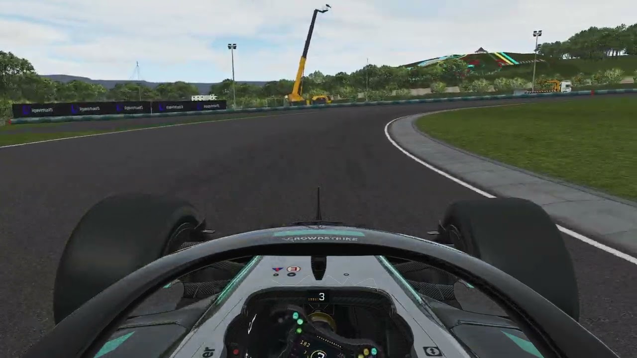 Carlos Feno Pole Lap | LVF1 2025 Hungarian Grand Prix