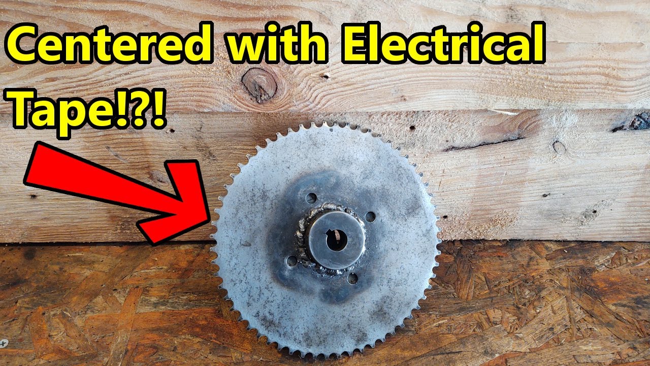 DIY E-Bike Build - Welding Up Jackshaft Input Sprocket EP3