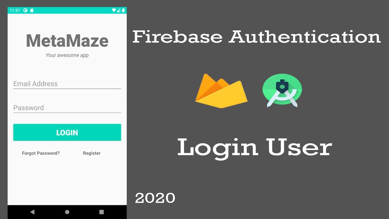 #2 Login and Registration Android App Tutorial Using Firebase Authentication - Login User