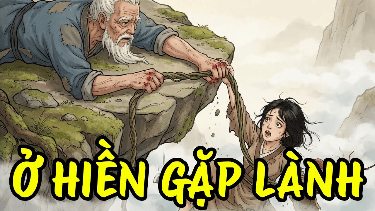 Ở HIỀN GẶP LÀNH - Lão Tiều Phu Cứu Thiếu Nữ Suýt Rơi Xuống Vực Nhận PHÚC LỚN | Chuyện Nhân Quả