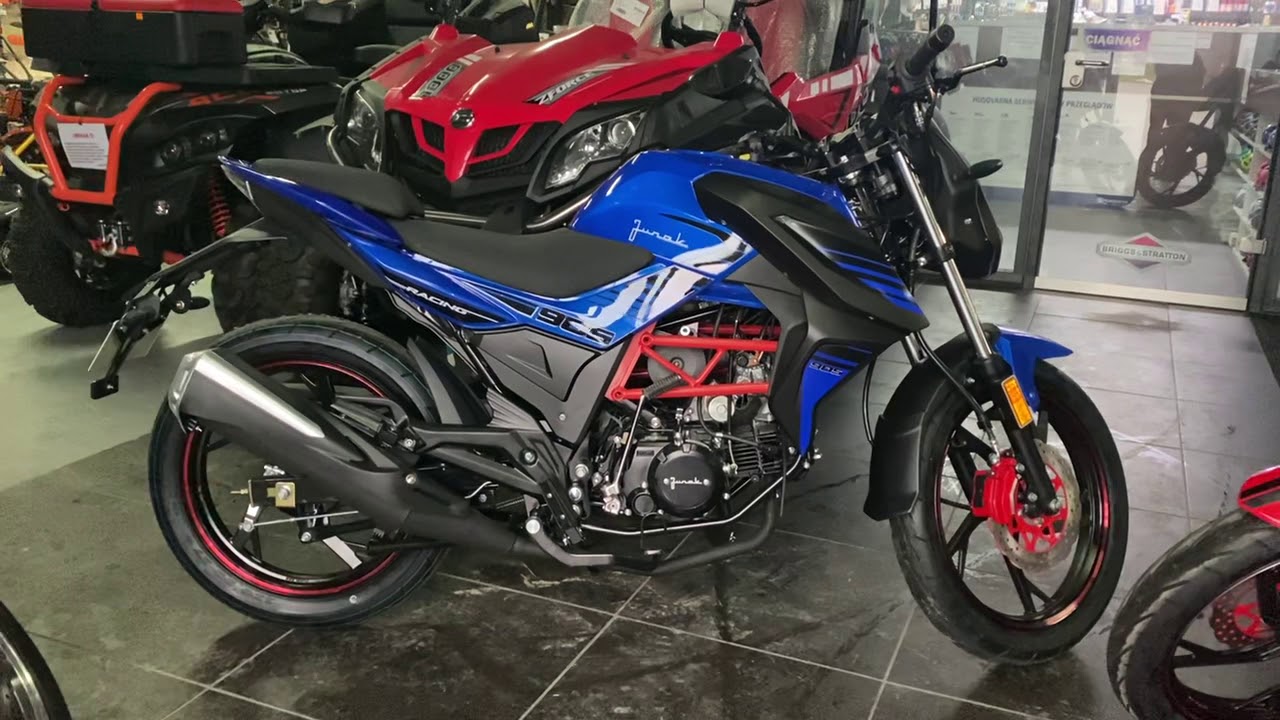 Motorower 49CC Junak 905F - prezentacja motoroweru #salon2kolka.pl