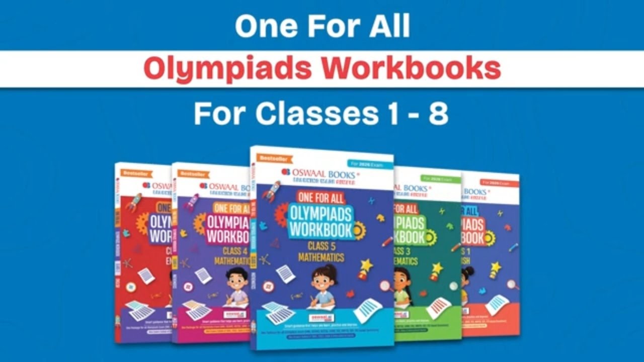 Olympiad Workbooks for Classes 1&ndash;8 | One for All Study Material | Oswaal Books