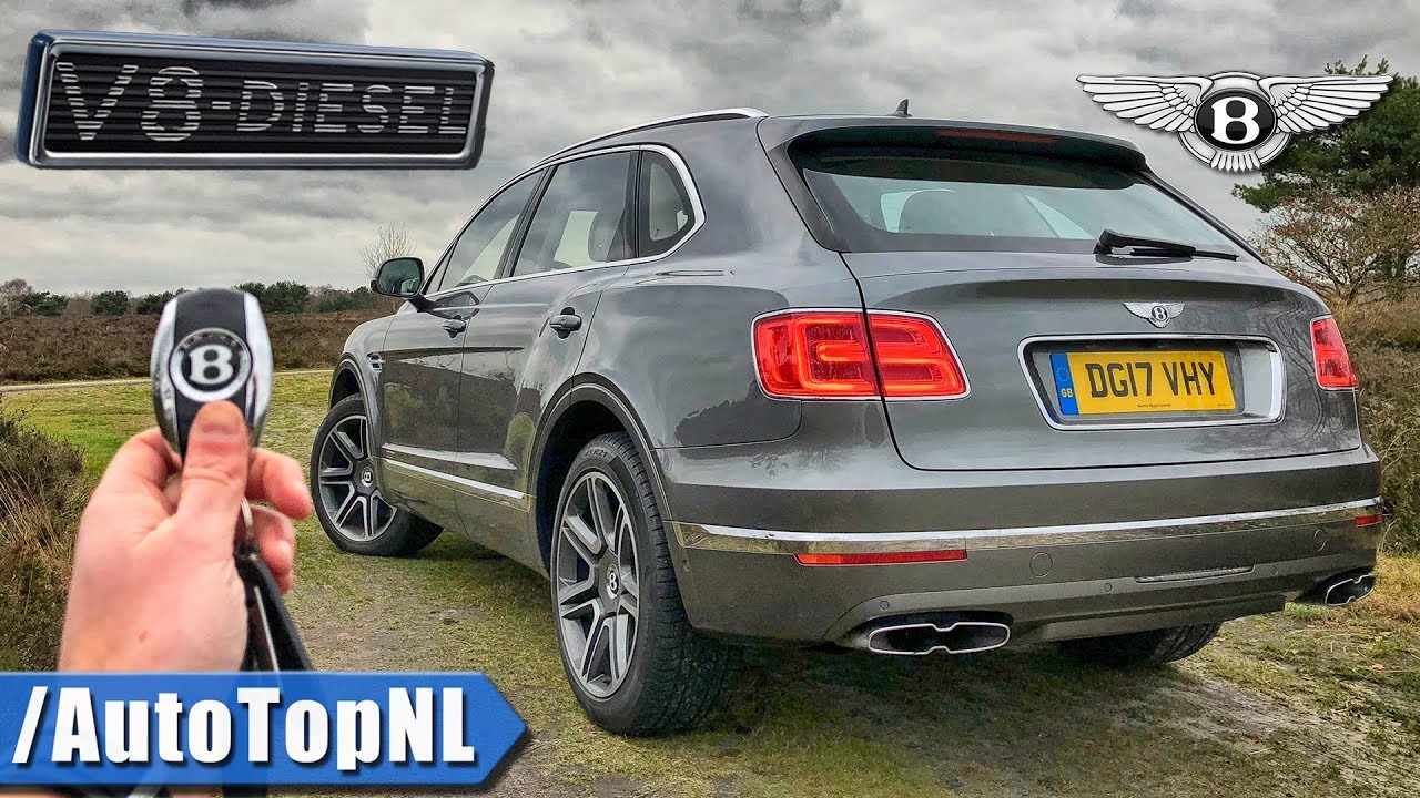 2018 Bentley Bentayga V8 Diesel REVIEW POV Test Drive on AUTOBAHN & FOREST Roads by AutoTopNL