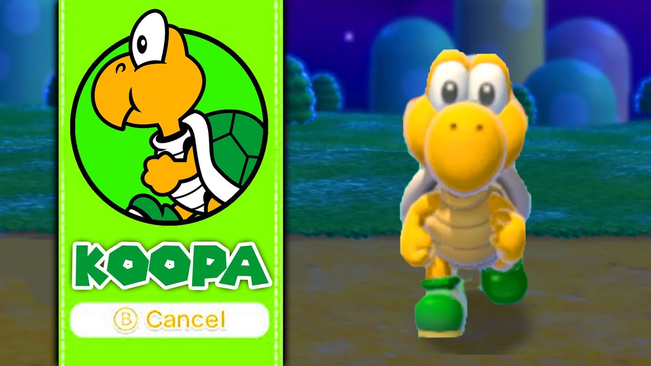 Playable Koopa in Super Mario 3D World! (New!!)