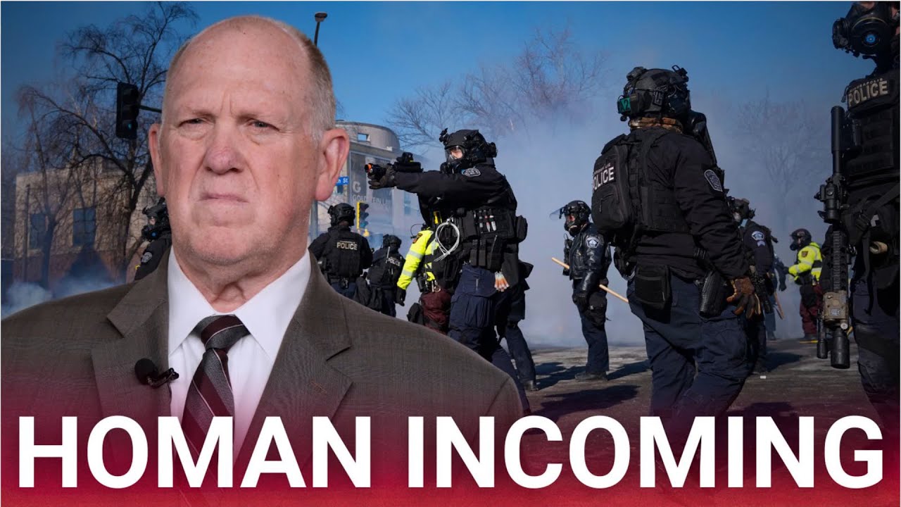 President Trump sends Tom Homan to Minnesota amid state’s descent into chaos