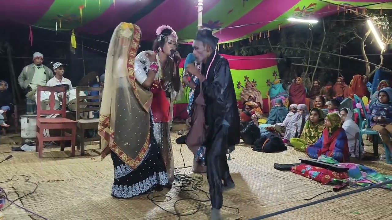 গাজী কালুর গান।সখীরা ফুল তুলতে গেল বাগানে দেখা হলো কালাচান এর সাথে।