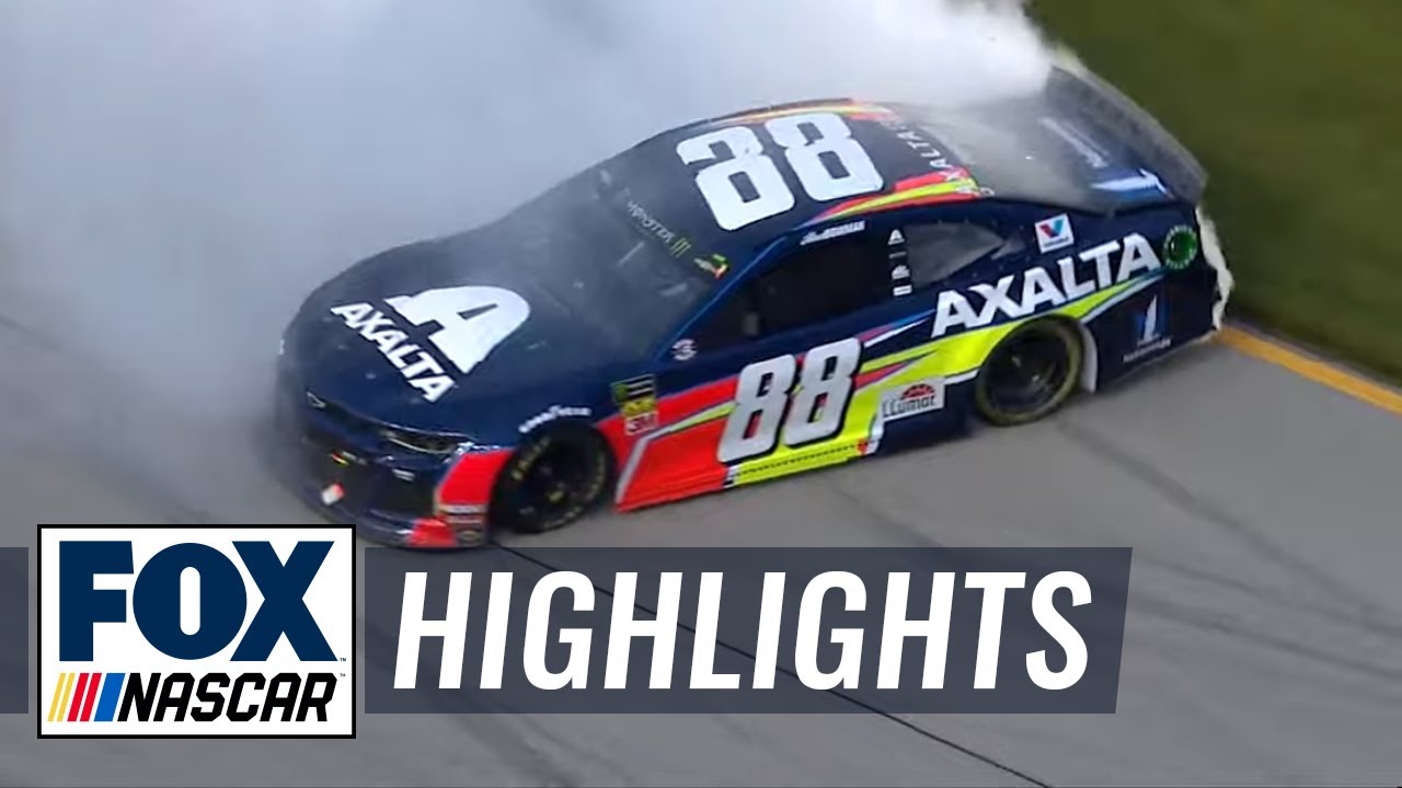 FINAL LAPS: Alex Bowman's first career victory after battle with Larson | NASCAR on FOX HIGHLIGHTS