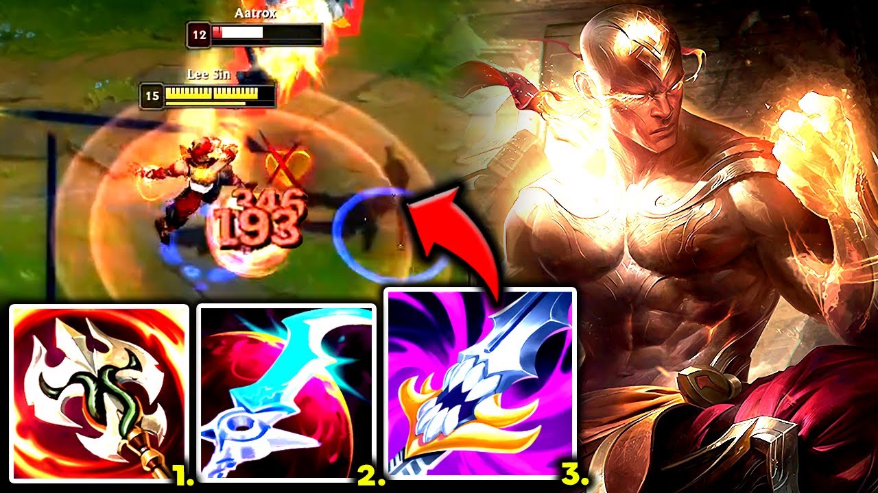 LEE SIN TOP BUT (R) 100% KNOCKS OUT EVERYONE (TONS OF DAMAGE) - S13 Lee Sin TOP Gameplay Guide