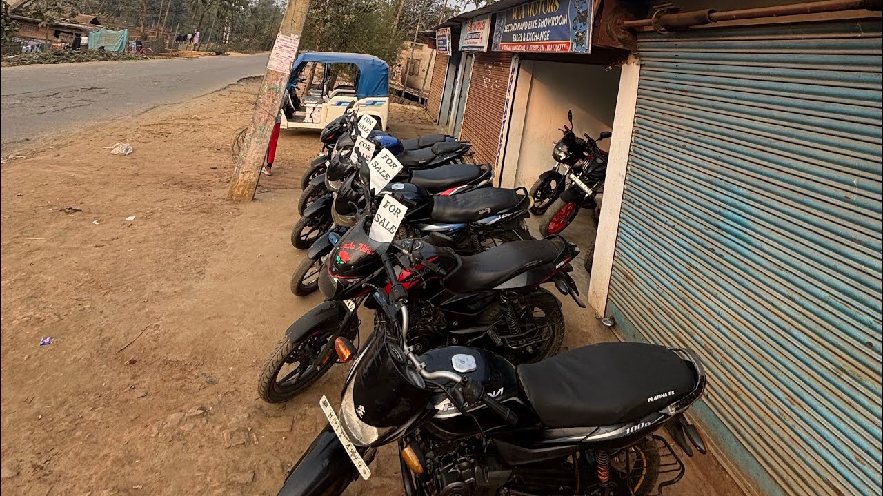 Second hand bike showroom in Mankachar ||Pulsar 125 bs-6 
