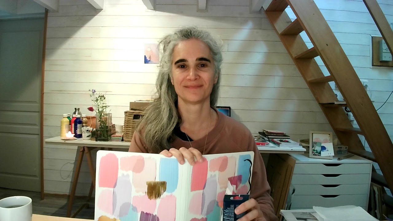 🖍 De la douceur : atelier de journal créatif en direct