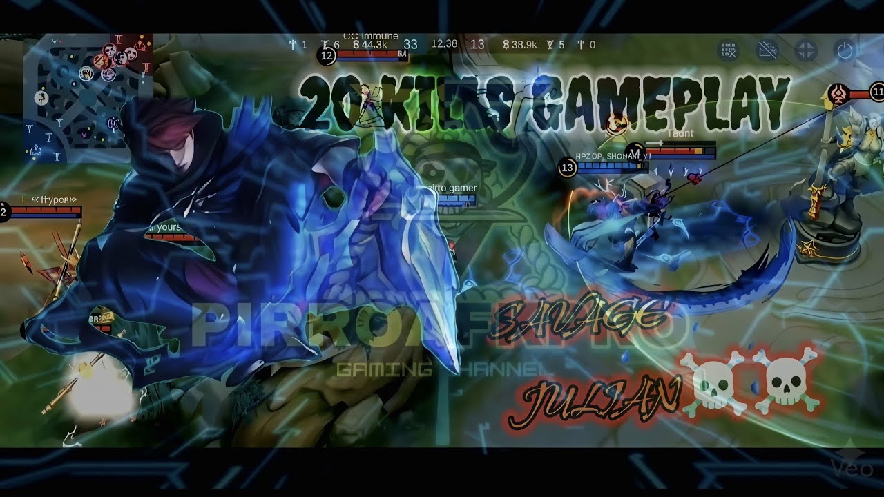 Julian Jungle God Mode 😈 20 Kills + SAVAGE ||