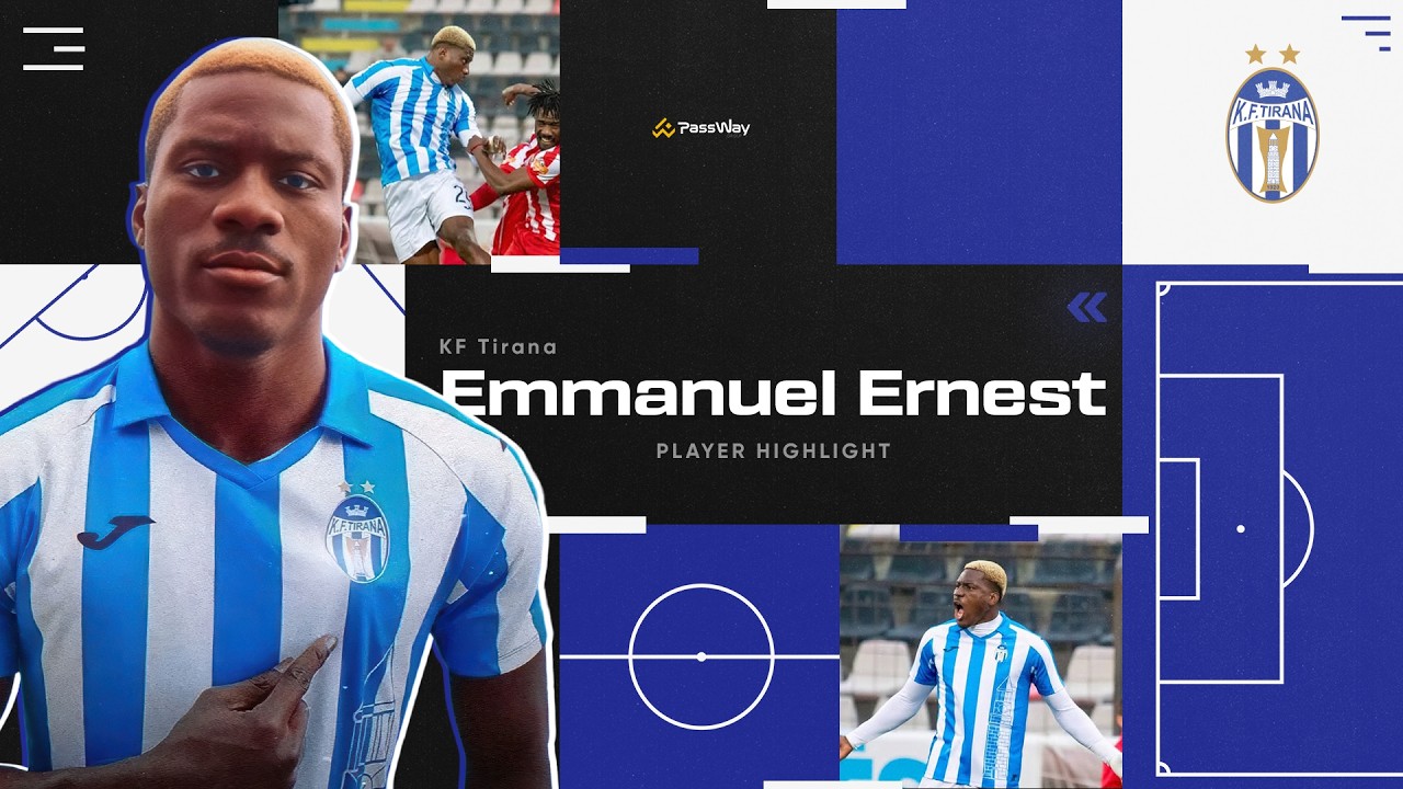 Emmanuel Ernest ׀ KF Tirana ׀ ST ׀ Highlights 2024/25
