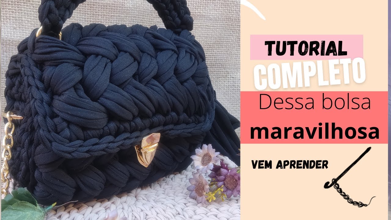 Surpreenda-se: Faça você mesmo essa linda bolsa puff!