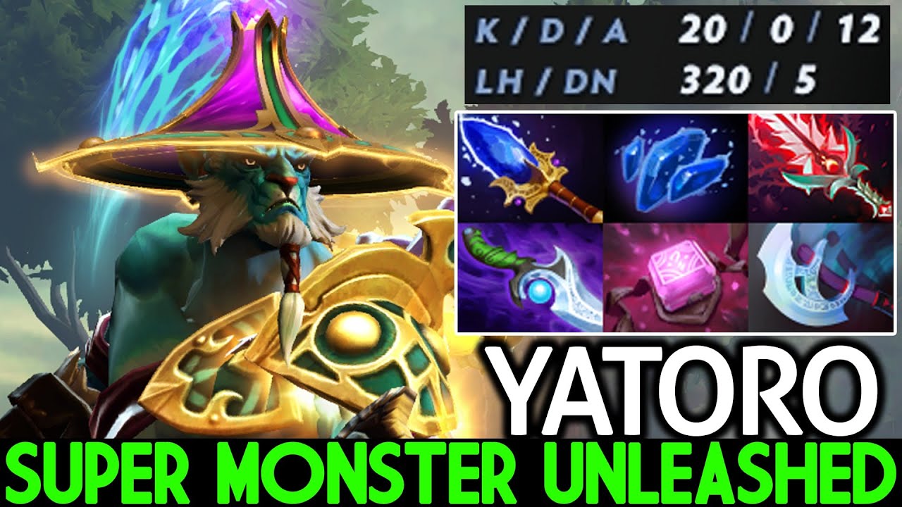 YATORO [Phantom Lancer] Super Monster Unleashed No Mercy 20 Kills Dota 2