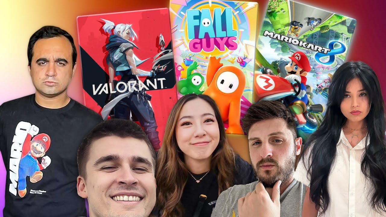 I challenged Streamers to the BEST Multiplayer Games (Ludwig, Connor, Rae, Etoiles, Tina, and more!)